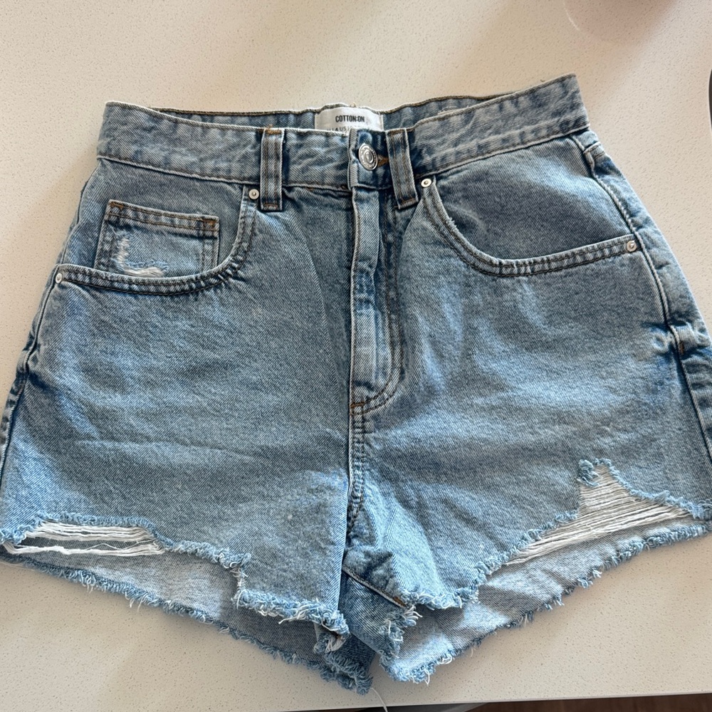 Cotton On Denim Blue Jean Shorts
